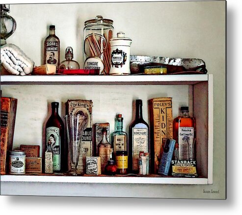 Physician Metal Print featuring the photograph Supplies in Doctor's Office by Susan Savad