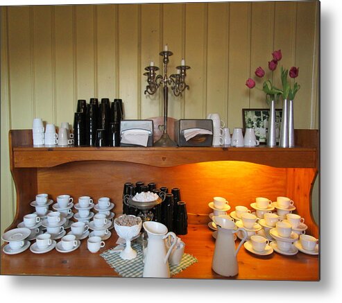  Metal Print featuring the photograph Take a Cup or Two by Rosita Larsson