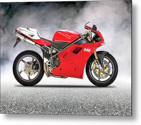 Ducati 996 Metal Print featuring the photograph The 996 SPS by Mark Rogan