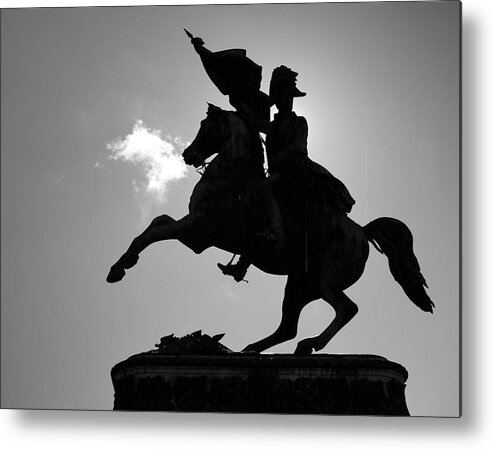 Horse Metal Print featuring the photograph The Charging Horse by Kevin Schwalbe