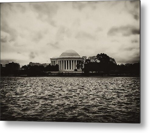 Potomac Metal Print featuring the photograph The Jefferson Memorial by Bill Cannon