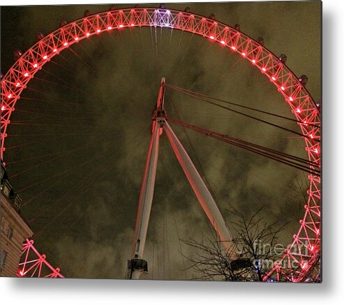 London Metal Print featuring the photograph The London Eye by Doc Braham