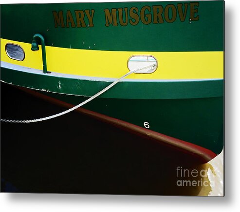 Boat Metal Print featuring the photograph The Mary Musgtove by Rick Locke - Out of the Corner of My Eye