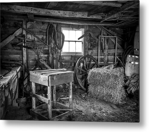 Canada Metal Print featuring the photograph The Old Workshop by Mark Llewellyn