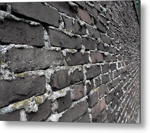 Brick Metal Print featuring the photograph The Other Side by Vincent Green