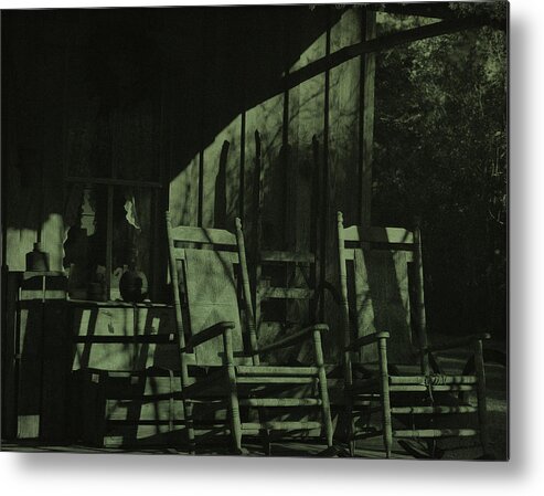 Porch Metal Print featuring the photograph The Porch by Dick Hudson