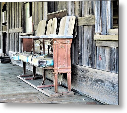 Porch Metal Print featuring the photograph The Porch by Jerry Connally