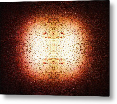 Abstract Metal Print featuring the photograph The Source Of Light by Glenn McCarthy Art and Photography