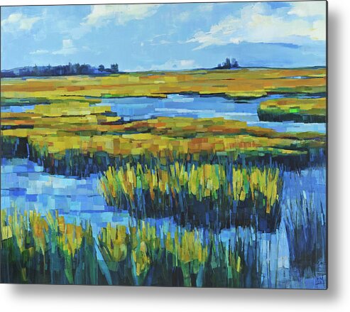 Tidewater Metal Print featuring the painting Tidewater Revisited by Michele Norris