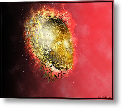 3d Metal Print featuring the painting Transition by Williem McWhorter