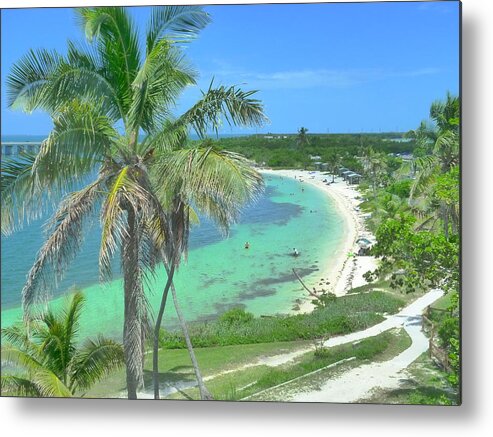 Beach Metal Print featuring the photograph Tropic Beach by Florene Welebny