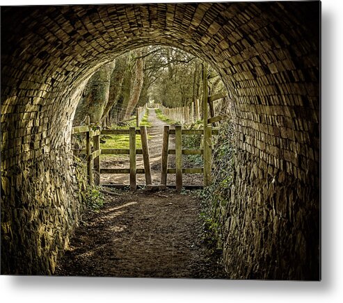Calke Metal Print featuring the photograph View from the Tunnel by Nick Bywater