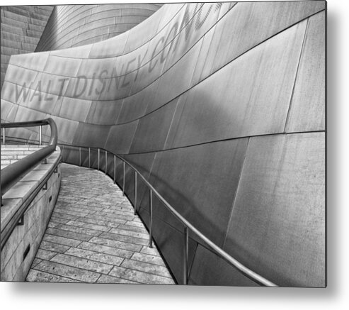 Walt Disney Concert Hall Metal Print featuring the photograph Walt Disney Concert Hall one by Gary Karlsen