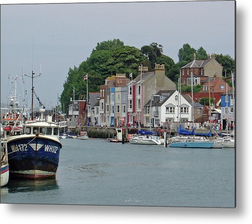 Europe Metal Print featuring the photograph Weymouth Harbour by Rod Johnson