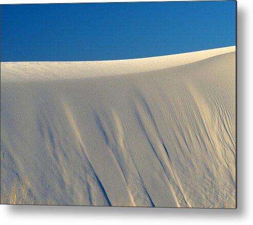 White Sands National Monument Metal Print featuring the photograph White Sands Dawn #65 by Cindy McIntyre