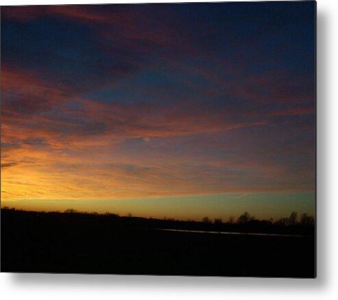 Landscape Metal Print featuring the photograph Wisp Of Color by Traci Goebel