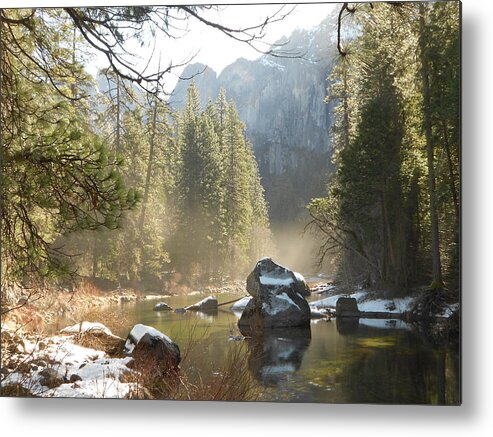 Yosemite Spring Metal Print featuring the photograph Yosemite Spring by FD Graham