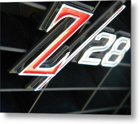 Z/28 Metal Print featuring the photograph Z 28 by Beau Ettestad