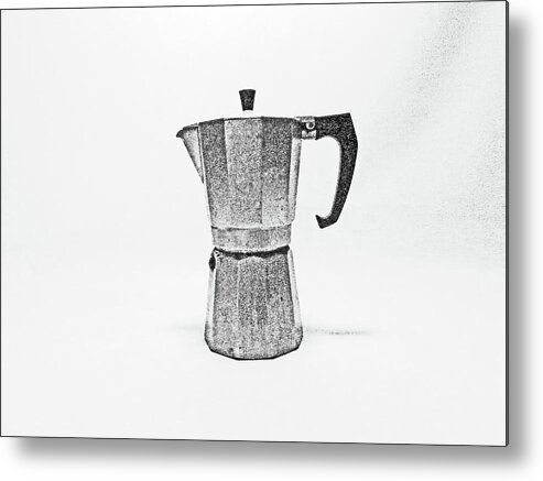 Coffee Metal Print featuring the photograph 08/05/19 Cafetiere by Lachlan Main