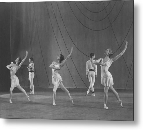Ballet Dancer Metal Print featuring the photograph Symphonic Variations #1 by Baron