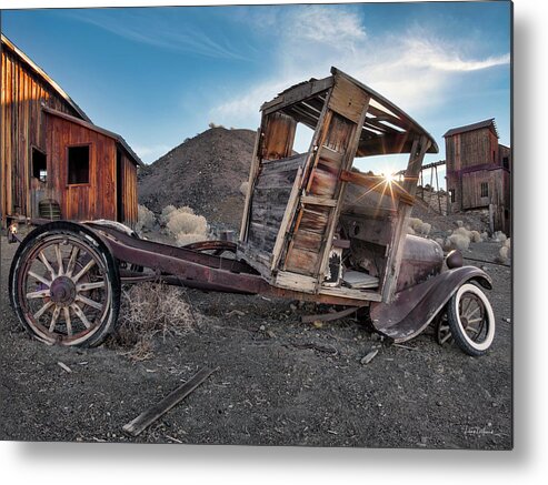 Nevada Metal Print featuring the photograph Berlin Nevada by Leland D Howard