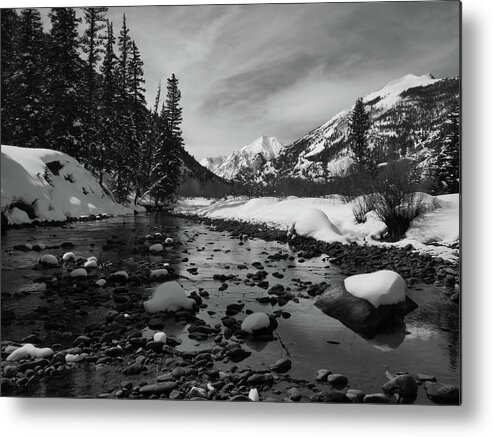 Co Metal Print featuring the photograph Cinnamon Pass CO by Jerry Mann