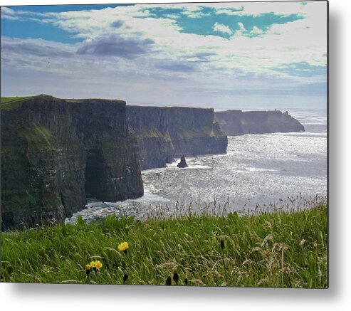 Scenics Metal Print featuring the photograph Cliffs Of Moher by Miguel Moreira