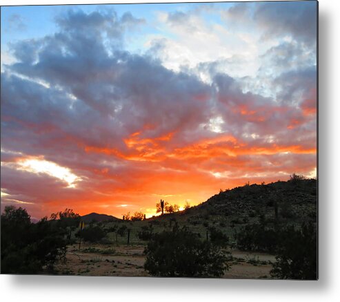 Arizona Metal Print featuring the photograph Cradle of Light by Judy Kennedy