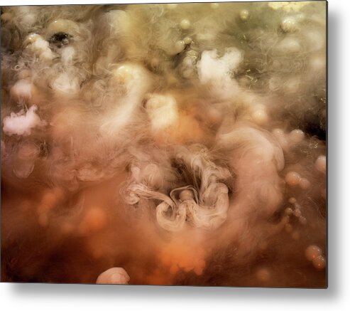 Art Metal Print featuring the photograph Dry Ice Sublimation by Jonathan Knowles