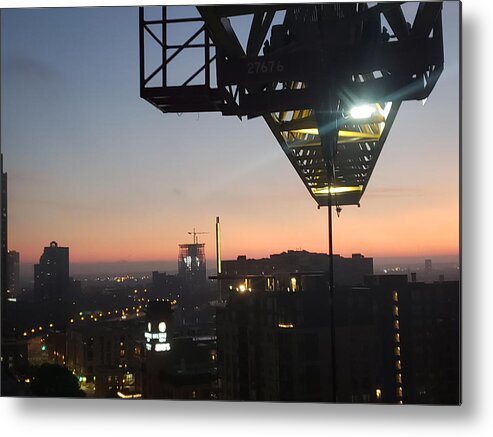 Sunrise Metal Print featuring the photograph Early Morning by Peter Wagener