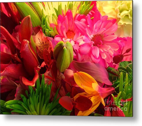 Flower Metal Print featuring the photograph Flower Bunch by Christina Verdgeline