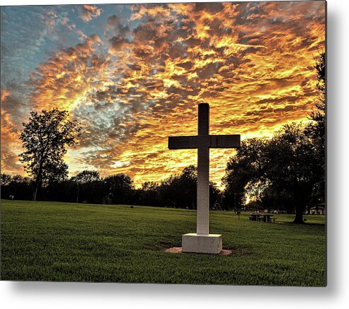Sunset Metal Print featuring the photograph Glorious Sunset by Jerry Connally