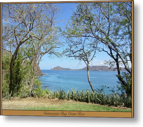 Costa Rica Metal Print featuring the photograph Guanacaste Bay by Artist Laurence