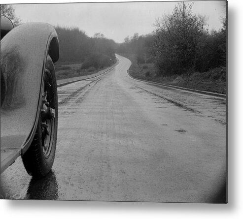 Engine Metal Print featuring the photograph In Transit by Fox Photos