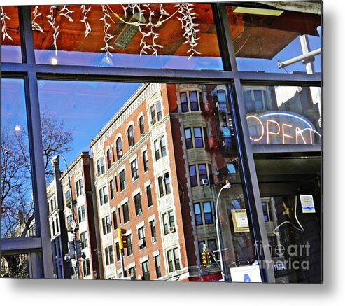 Building Metal Print featuring the photograph Open by Sarah Loft