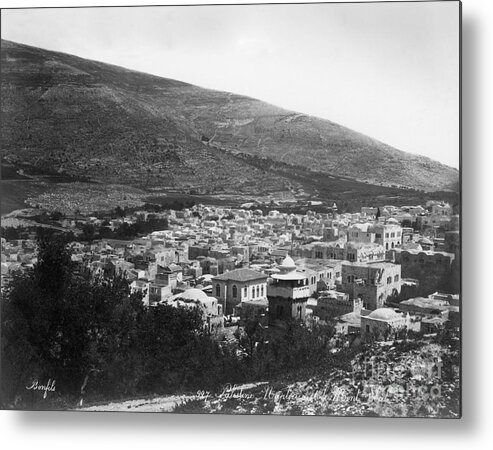 Palestinian Territories Metal Print featuring the photograph Overview Of Palestine by Bettmann
