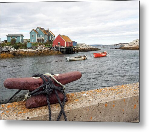 America Metal Print featuring the photograph Peggy's Cove 370 #1 by James C Richardson