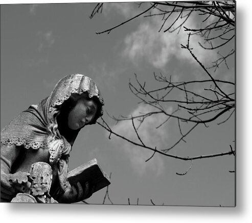 Statue Metal Print featuring the photograph Prayer by Edward Lee