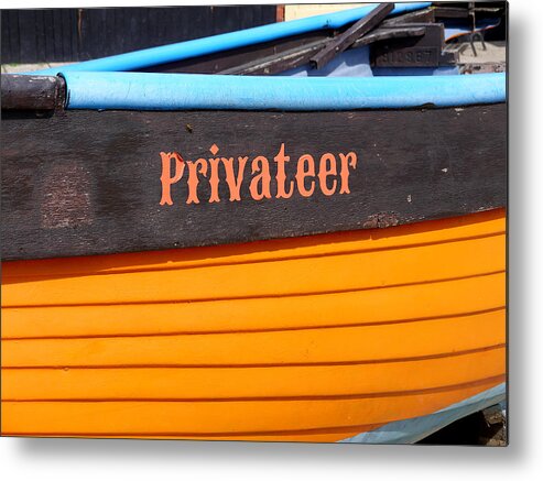 Richard Reeve Metal Print featuring the photograph Privateer by Richard Reeve