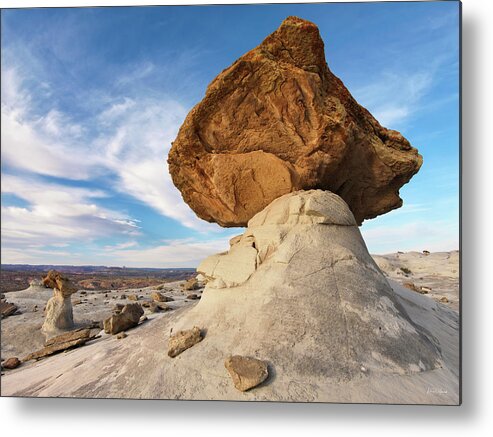 Balance Metal Print featuring the photograph Sandstone Balance by Leland D Howard