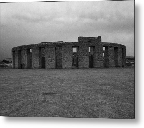 Stonehenge Metal Print featuring the photograph Stonehenge Memorial by Jean Evans