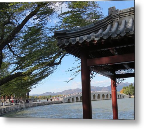 Summer Palace Metal Print featuring the photograph Breezy #1 by Kerry Obrist