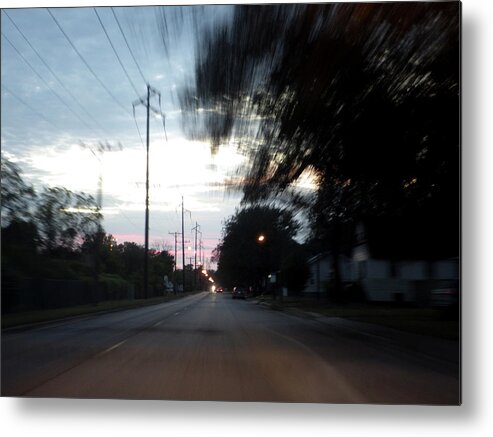 Motion Metal Print featuring the photograph The Passenger 03 by Joseph A Langley