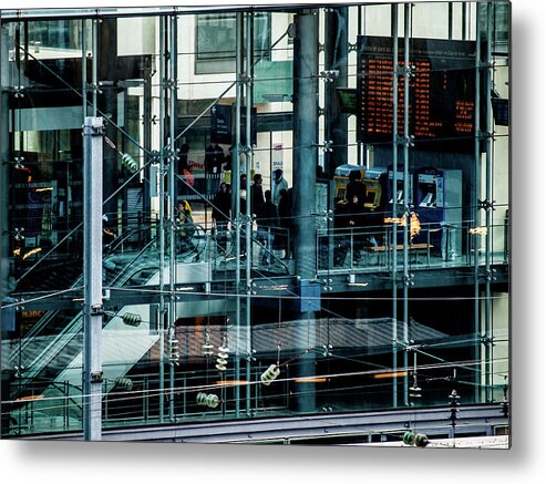 Architecture Metal Print featuring the photograph Urban 09 by Jorg Becker