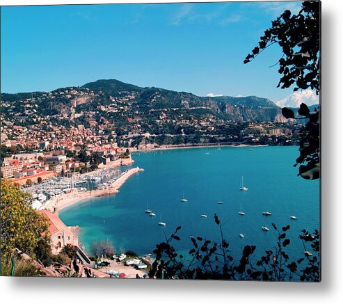 Villefranche-sur-mer Metal Print featuring the photograph Villefranche Sur Mer by Fcremona