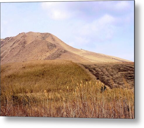 Nature Metal Print featuring the photograph Winter Mountain by Yuki5287
