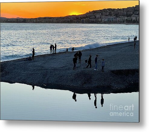 Beach Metal Print featuring the photograph At Peace #2 by Paula Guttilla