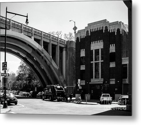 2015 Metal Print featuring the photograph Dyckman Street #1 by Cole Thompson