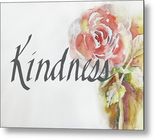  Metal Print featuring the painting Kindness #1 by Tara Moorman