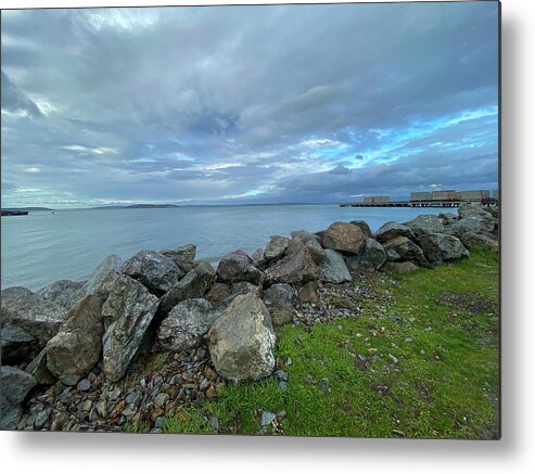 Seascape Metal Print featuring the photograph Seascape by Anamar Pictures